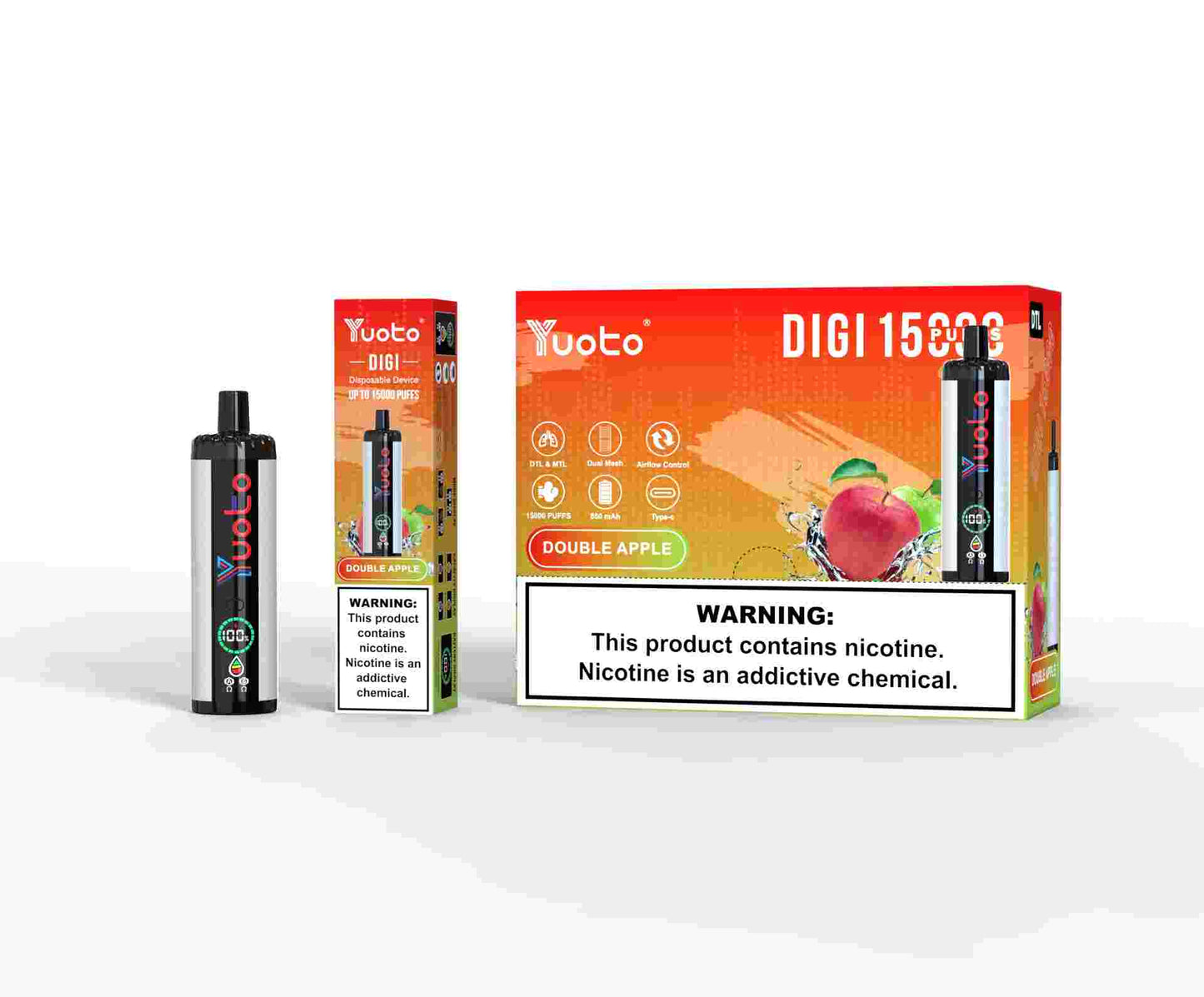Digi double apple med 15000 bloss.
