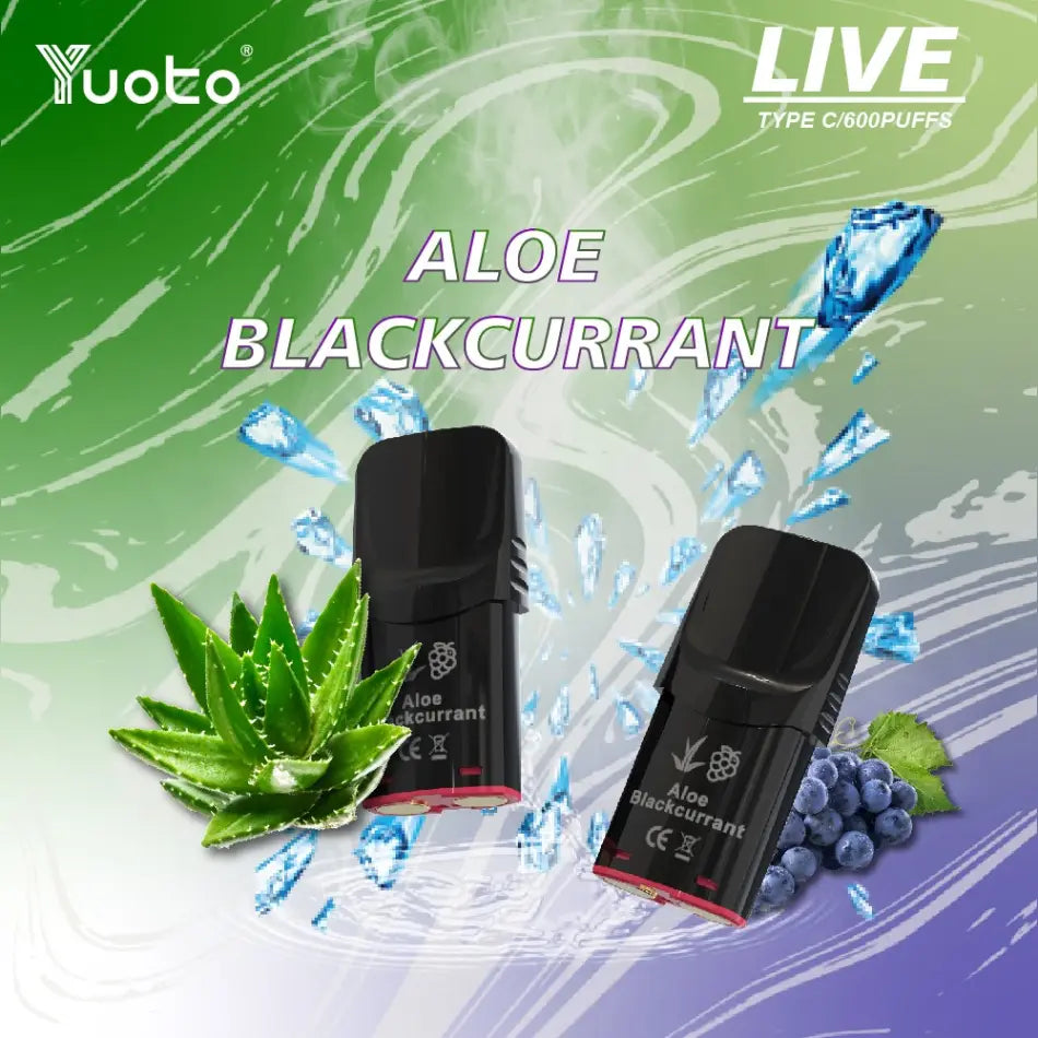 Yuoto - Live - Aloe Blackcurrant