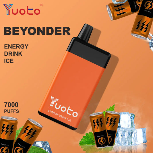 Beydonder 7000 bloss en laddningsbar vape med smak av klassisk Redbull/energi dryck.