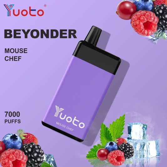 Beydonder 7000 bloss en laddningsbar vape med smak av mixed bär.