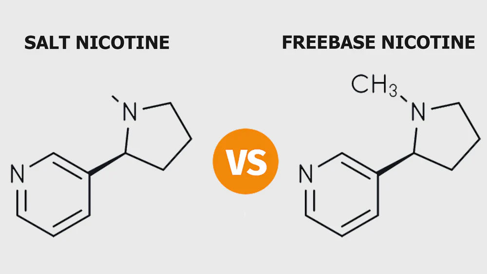 Vad är skillnaden mellan freebase och nikotinsalt?