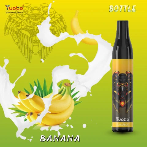 Vape med 600 bloss med smak av banan.