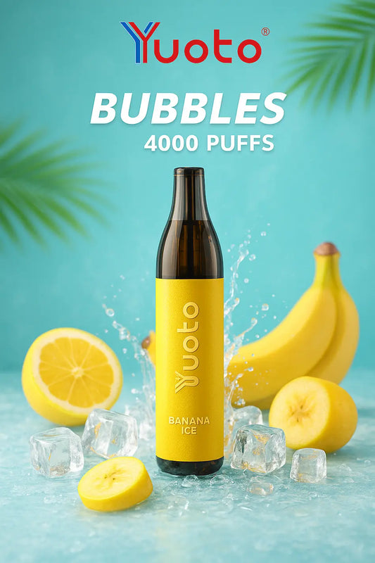 Vape med 4000 bloss och smak av banan. 