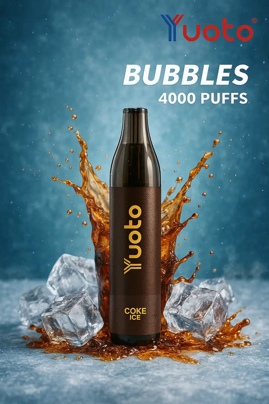 Vape med 4000 bloss och smak av kall cola. 