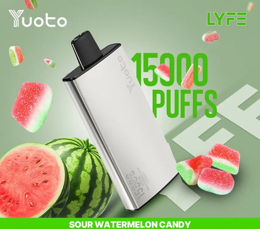 Lyfe 15000 Sour Watermelon Candy