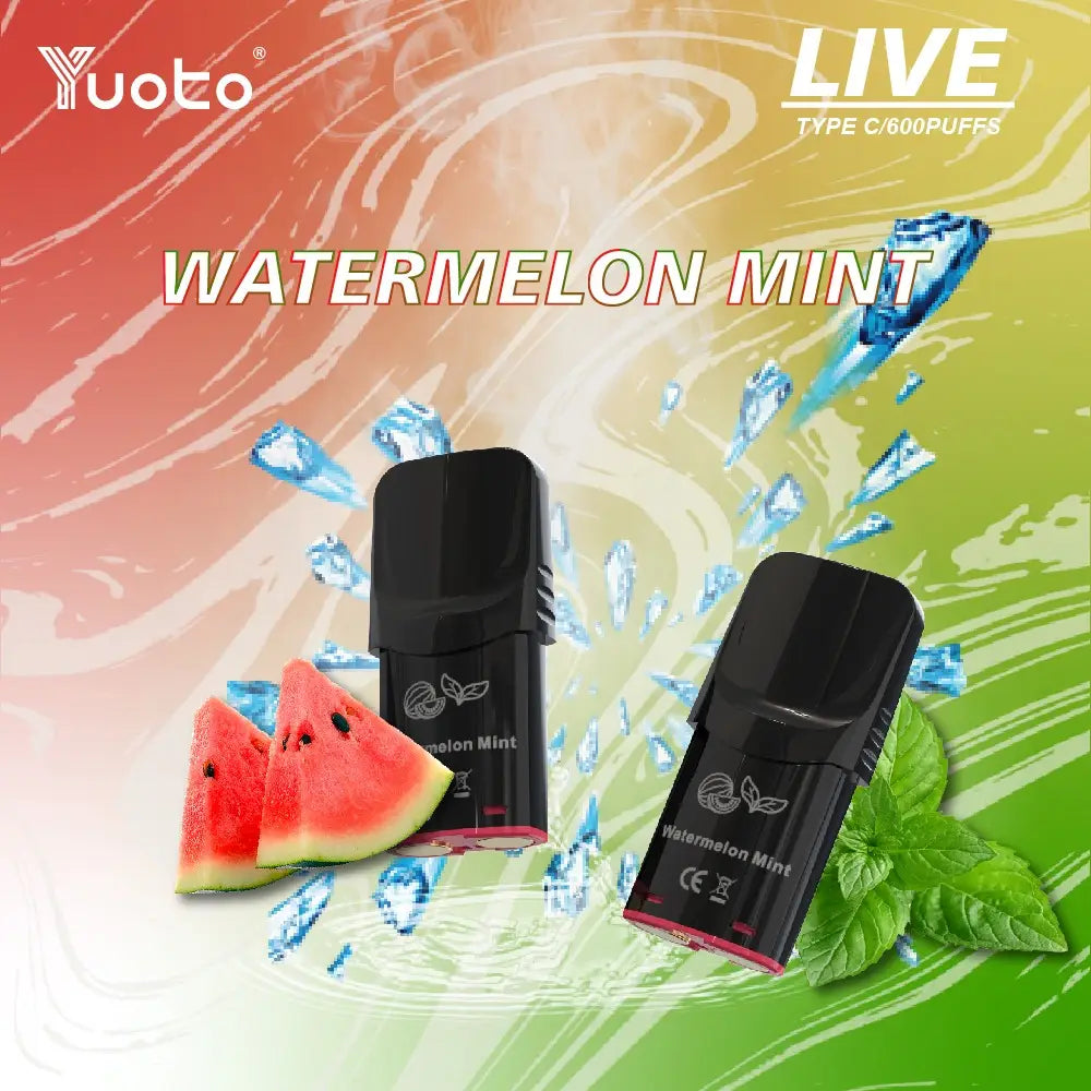 Live pod med smak av Watermelon Mint.