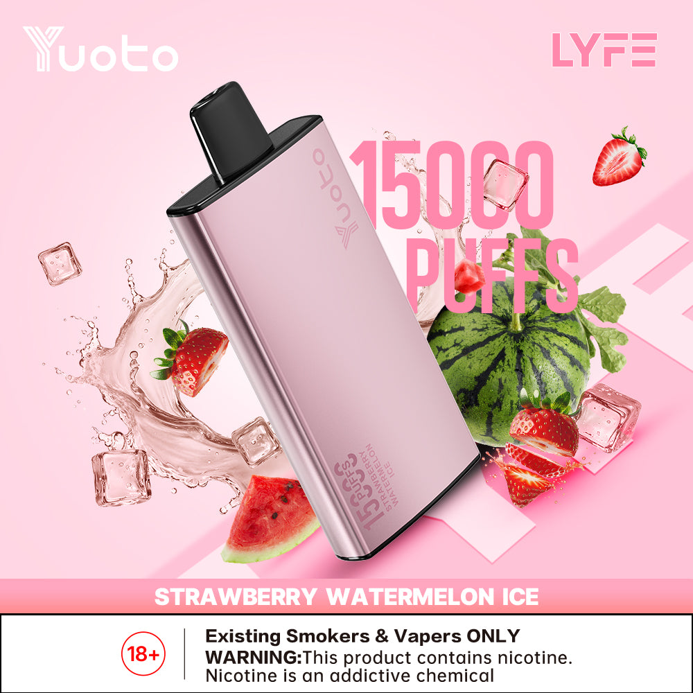 Lyfe 15000 Strawberry Watermelon