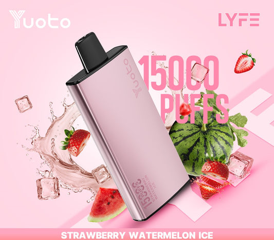 Lyfe 15000 Strawberry Watermelon Ice