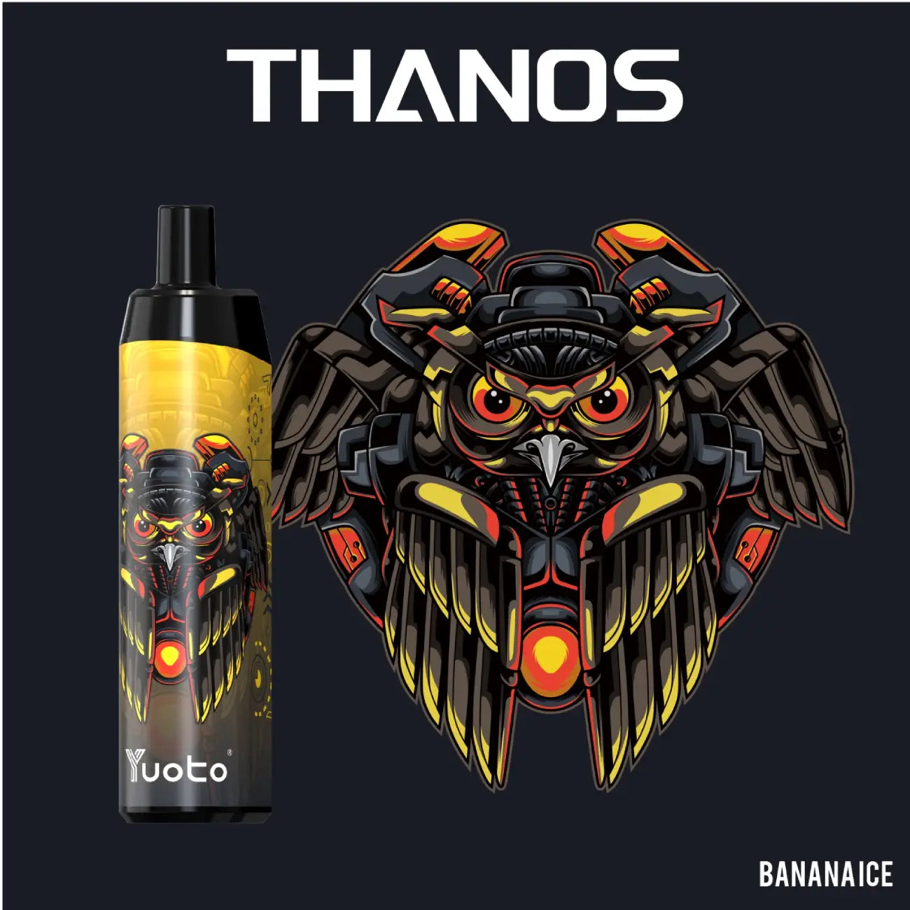 Thanos vape med 5000 bloss.