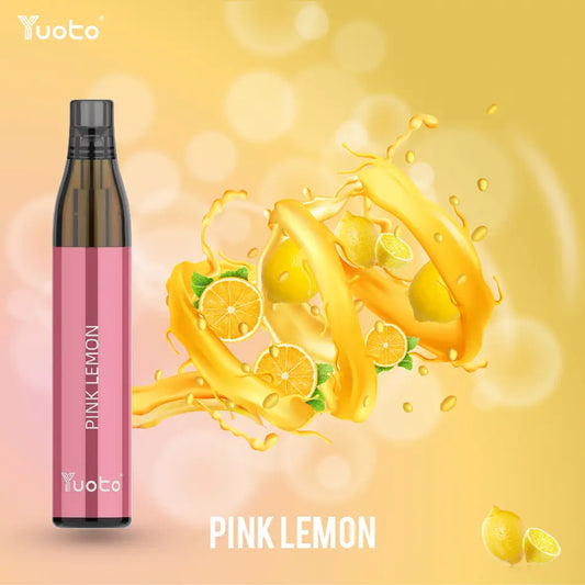 Vape med 600 bloss. Bottle pink lemon.