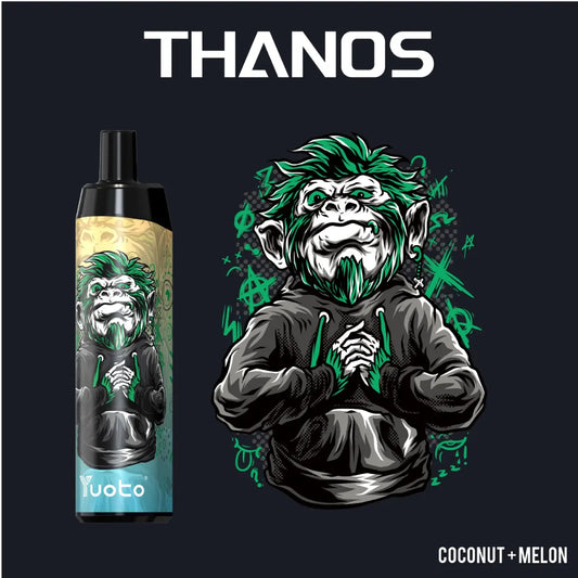 Vape med smak av cocunut melon. Innehåller 5000 bloss.