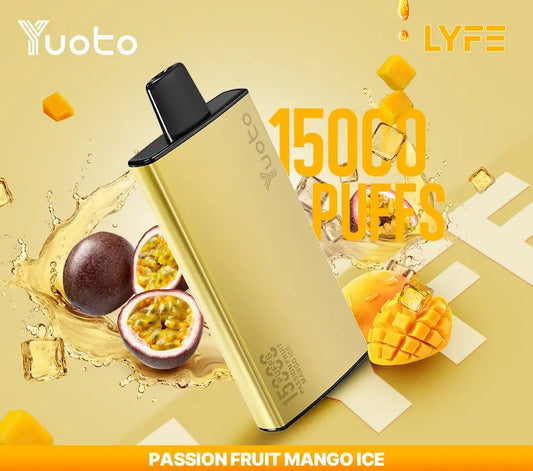 Lyfe 15000 Passionfruit Mango Ice