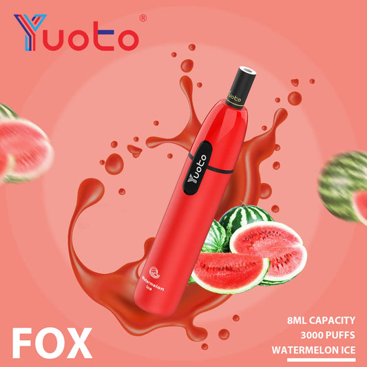 vape med 3000 bloss och smak av vattenmelon.