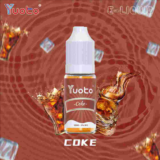Vape juice 10 ml flaska  i kola smak som påminner om coca-cola, med 3,5% (35mg/ml)  nikotinsalt.