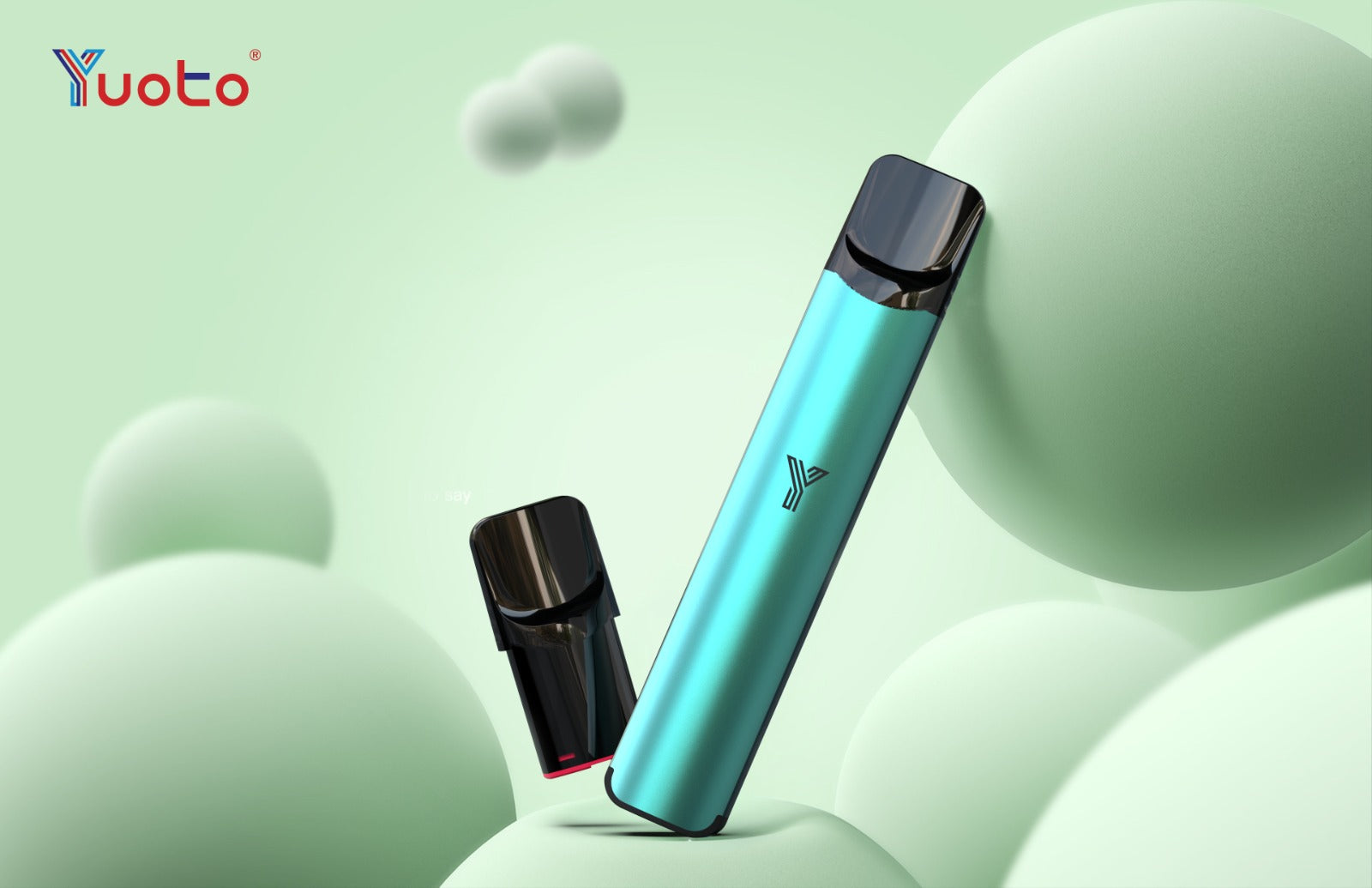 Yuoto podsystem. Vape med utbytbara kapslar.