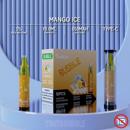 Vape med smak av mango.